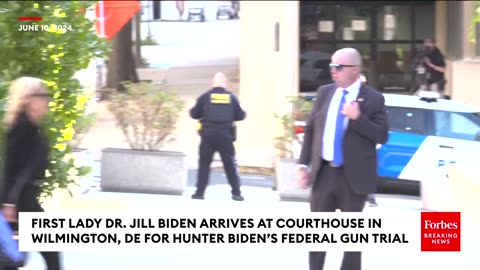 BREAKING NEWS: First Lady Dr. Jill Biden Arrives For Hearing In Hunter Biden’s Federal Gun Trial