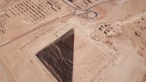 Pyramid from above