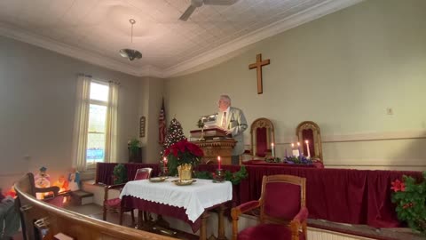 Pastor Jay D. Hobson, Sunday Sermon, Cushman Union Church 12/17/2023