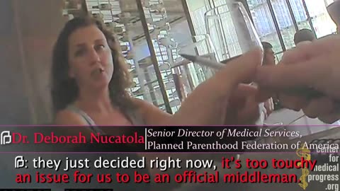 "COVER-UP" - Planned Parenthood's Attempt to Hide their Baby Body Parts Scheme