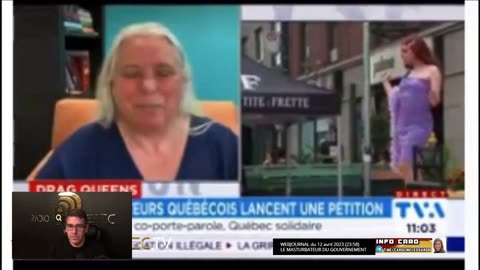 Extrait du WEBJOURNAL de RADIO-QUÉBEC du 12 avril 2023 -LE MASTURBATEUR DU GOUVERNEMENT -Manon Massé