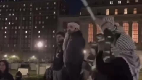 Columbia University Students tell Hamas to attack Jewish Students; Yell 'Go Back to Europe!'