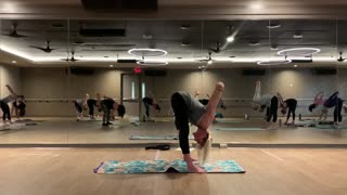 Pilates stretch with Janie