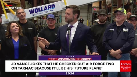 JD Vance: This Is Why I Walked Over To Air Force Two During Surprise Moment On Tarmac