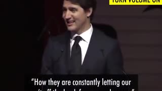 Trudeau brags about $600M media bribe. Nervous laughing ensues.