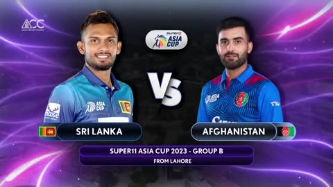 Super11 Asia Cup 2023 - Match 6 - Afghanistan VS Sri Lanka