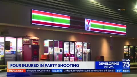4 people shot at party in Hawthorne