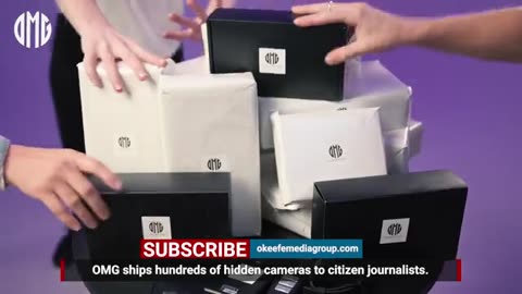 The first shipment of camera equipment has been sent to the OMG army of citizens journalists!