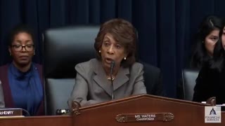 Maxine Waters Gets CAUGHT Trying To End FTX Hearing Before The Hard Questions Are Asked
