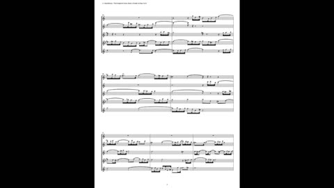 J.S. Bach - Well-Tempered Clavier: Part 2 - Prelude 16 (Flute Quintet)