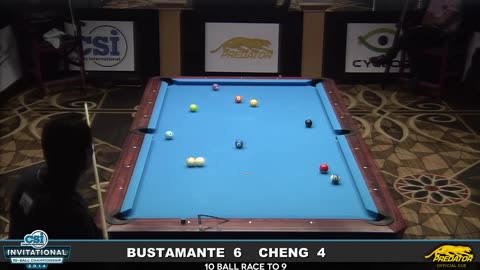 (3) Bustamante vs Cheng ▸ 2014 CSI 10 Ball Invitational