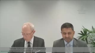 Australia - 9 minutes questioning of Pfizer executives by Senator Roberts