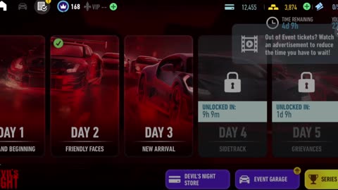 "DEVILS NIGHT BUGATTI DIVO: END AND BEGINING DAY 3 " "NFSNL SPECIAL EVENTS"