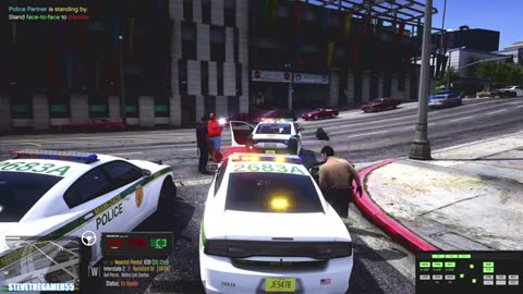 Playing GTA 5 As A POLICE OFFICER City Patrol| Dade|| GTA 5 Lspdfr Mod| 4K