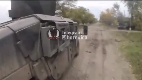 Ukraine war footage: Humvee takes a direct hit from the Russian TANK