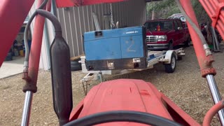 Unloading Bobcat 250