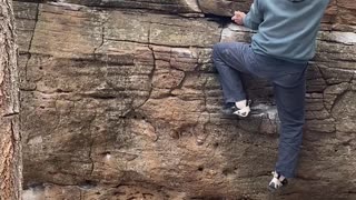 Sloper Boulder Warm-up