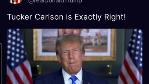 6.16.23 | President Trump: Tucker Carson is Exactly Right!