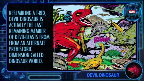 Devil Dinosaur Marvel 101