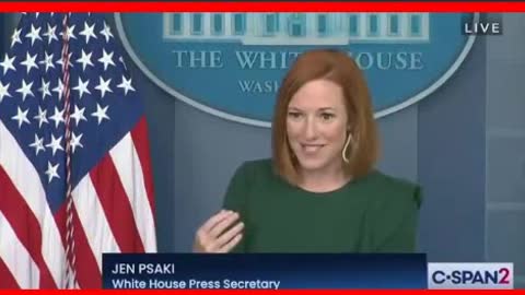 Jenn Psaki "...why they can still kill you even if you're under the age of 27.."