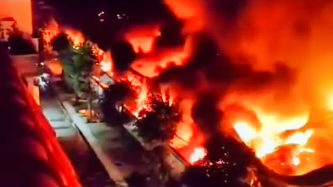 Chinese factory fire