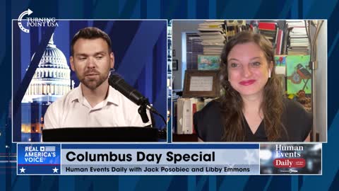 The Post Millennial's Libby Emmons and Jack Posobiec talk about how Christopher Columbus navigated to the New World