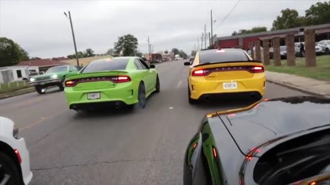 Motor Madness: Detroit's Insane Dodge Burnouts and Drifting