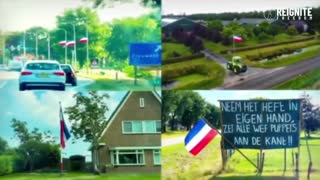 Global Walkout — Step 5, 2 October 2022 / Display One's National Flag Upside Down