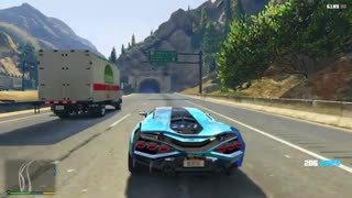 GTA V | Michael taking back stolen | Lamborghini Sian