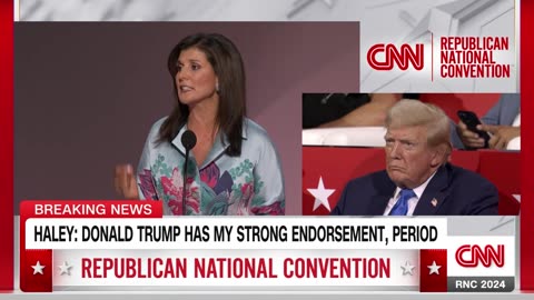 Watch Nikki Haley's message to her supporters during RNC speech