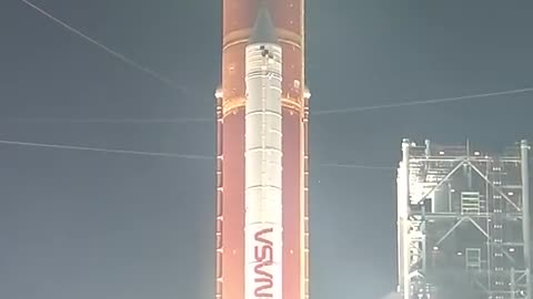 NASA's Artemis I Rocket Launch from Launch Pad 39B Perimeter