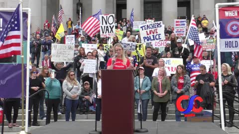Spokane Teacher Natalie Poulson Talks About Educators Getting Fired At #NoYouMove Protest