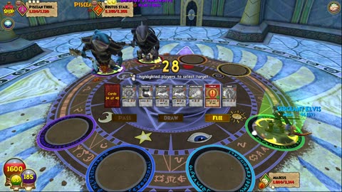 Wizard101 Battle with Brutus Starkwave in Celestia