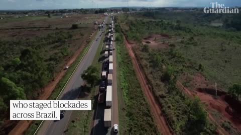 Brazil: Bolsonaro supporters block roads in protest against election defeat