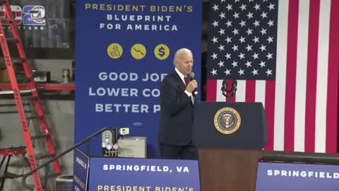 Joe Biden says we need to protect his treasonous "gains" from MAGA House Republicans