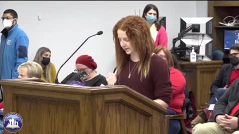 Courageous high school student tells her story on mask mandate in Roanoke, VA