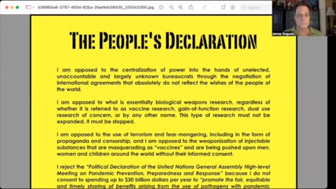 THE PEOPLE'S DECLARATION