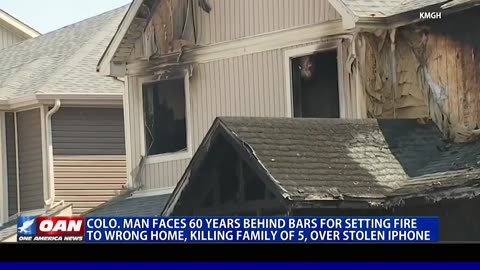 Colo. Man Facing 60 Years Behind Bars For Setting Fire To Home, Killing Innocent Family Of 5