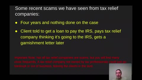 Tax Relief Scams Explained by a Tax Attorney