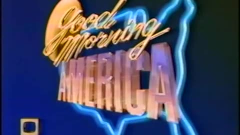 June 12, 1987 - Bumpers for Indy News with Tracey Horth & 'Good Morning America'