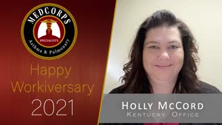 Happy 1 year work anniversary to Holly McCord