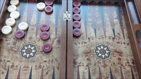 Handmade Turkish Backgammon Set Asia Mazel