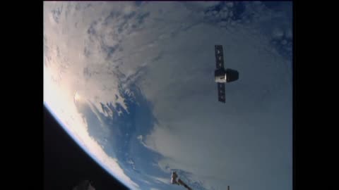 US Commercial Cargo Ship Departs ISS