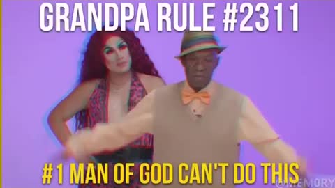 Grandad Walks Out On Trannys: It's Time To Stand Up & Be A Man Of God!