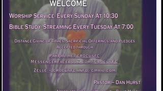 Sunday Church Service 1-15-23