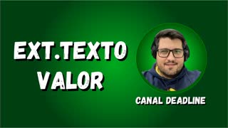 EXT.TEXTO & VALOR: COMO TRANSFORMAR UM TEXTO EM VALOR NO EXCEL, COMO EXTRAIR INFORMAÇÕES NO EXCEL