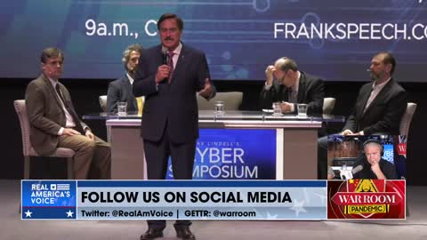 Mike Lindell Opens Cyber Symposium With A Bang