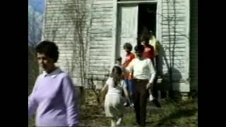 Hoopers Creek singing in old church