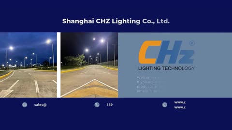 Professional Street lighting project CHZ-ST40 in Philipines