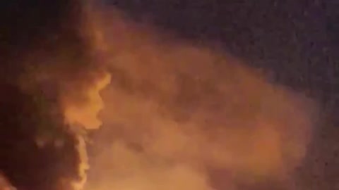 A series of powerful explosions in Odessa, possibly strikes on ammo storage areas